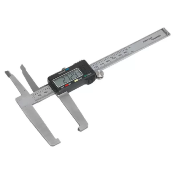 Image of Genuine SEALEY VS0566 Digital Brake Disc & Drum Caliper 150mm/6