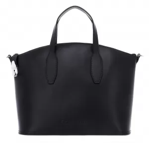Image of Calvin Klein Lock Domed Tote - Black