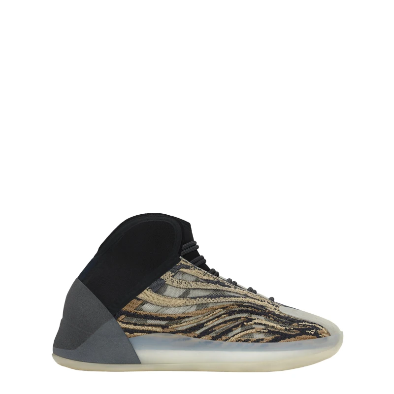 Image of Yeezy Quantum Amber Tint Sneakers - Orange Orange 7