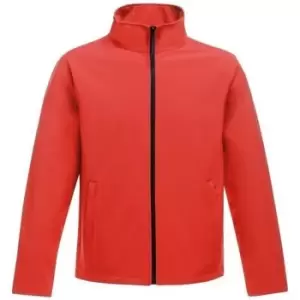 Image of Professional ABLAZE Printable Softshell Jacket womens Fleece jacket in Red - Sizes UK 10,UK 12,UK 14,UK 16,UK 18,UK 20