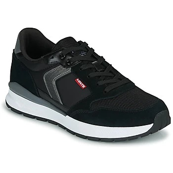 Image of Levis OATS mens Shoes Trainers in Black