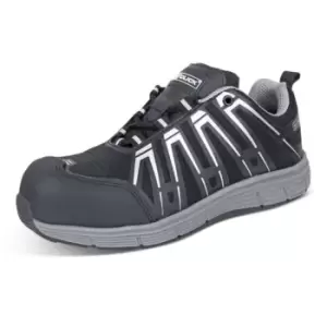 Image of Trainer S3 Non-Metallic Black/Grey - Size 4