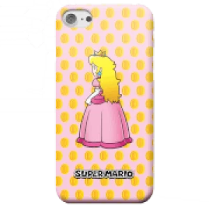 Image of Nintendo Super Mario Princess Peach Peeking Phone Case - iPhone 6 Plus - Tough Case - Gloss