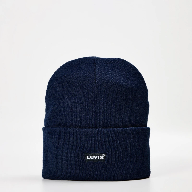 Image of Levis Kids Logo Beanie Dress Blues C8D male 8-20YR