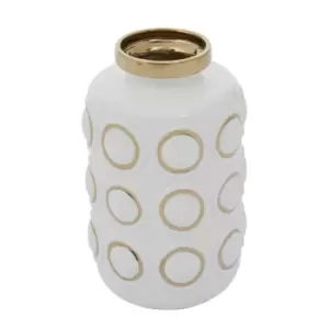 Image of Olivia's Boutique Hotel Collection - Gold Circle Vase Large Outlet