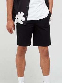 Image of Allsaints Colbalt Chino Shorts - Black