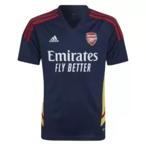 Image of 2022-2023 Arsenal Training Shirt (Navy) - Kids