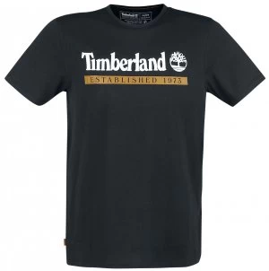 Image of Timberland YC Established 1973 Tee T-Shirt black