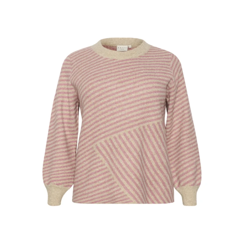 Image of KAFFE Curve Womens sweater KAFFE Curve Verina Rose Female S