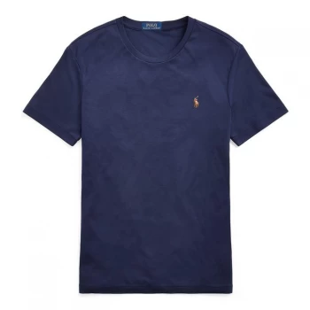 Image of Polo Ralph Lauren Pima T Shirt - French Navy