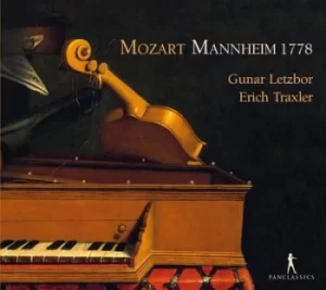 Image of Mozart Mannheim 1778 by Wolfgang Amadeus Mozart CD Album