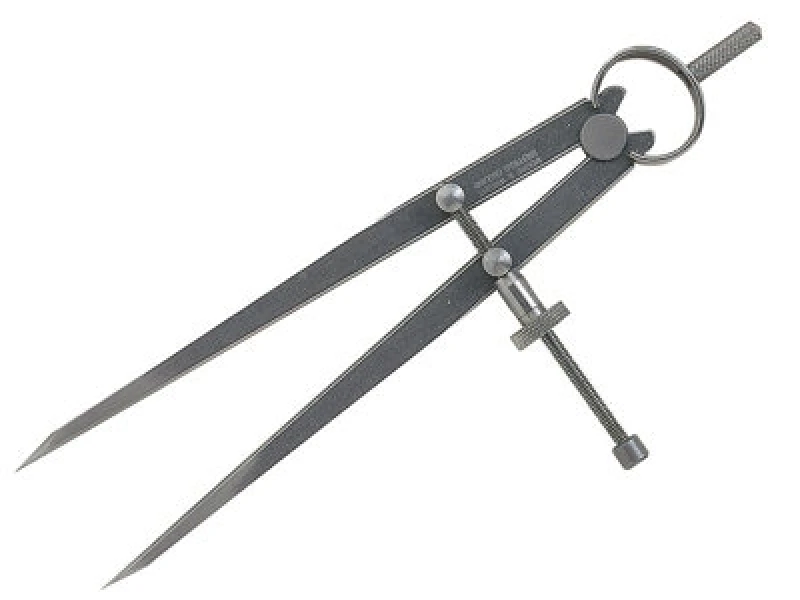 Image of Moore & Wright 5012 Spring Divider 300mm Precision Measuring Tool For Accurate Crafting