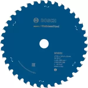 Image of Bosch Expert Stainless Steel Cutting Saw Blade 190mm 38T 20mm