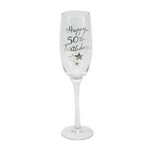 Image of Juliana 50th Birthday Champagne Flute