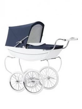 Image of Silver Cross Oberon Dolls Pram - White, One Colour