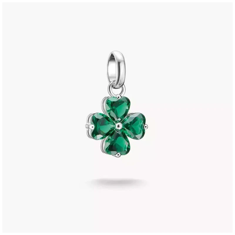 Image of Thomas Sabo CC1326-699-6 Silver Charm Pendant Four Leaf Jewellery