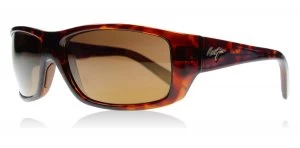 Image of Maui Jim Wassup Sunglasses Dark Brown H123 Polariserade 60mm