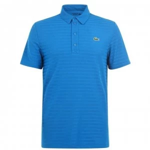 Image of Lacoste Lacoste Short Sleeve Performance Polo Shirt - Blue