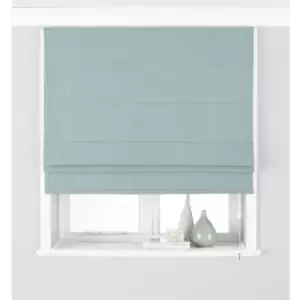 Image of Riva Home Atlantic Roman Blind (61x137cm) (Duck Egg) - Duck Egg