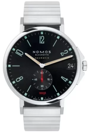 Image of Nomos Glashutte Watch Tangente Sport Neomatik 42 Date Marine Black Sapphire Crystal