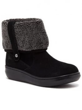 Image of Rocket Dog Sugar Mint Suede Ankle Boots - Black