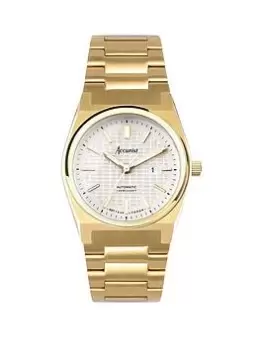 Image of Accurist Ladies Origin Automatic Gold Stainless Steel Bracelet 34Mm Watch