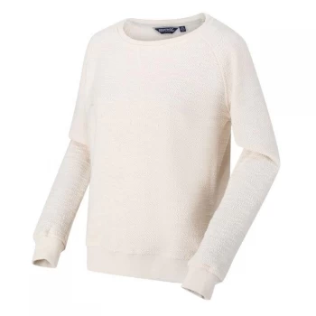 Image of Regatta Chlarise Crew Neck Fleece - LightVanilla