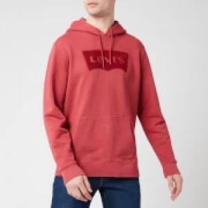 Image of Levis Mens Graphic Hoodie - Earth Red - L