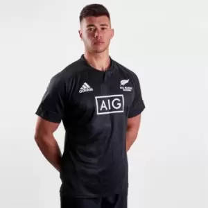 Image of adidas All Blacks Home 7S Jersey Mens - Black