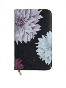 Image of Ted Baker Travel Documents Holder - Black/Clove, One Colour, Women