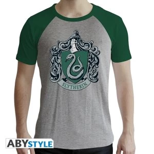 Image of Harry Potter - Slytherin Mens X-Small T-Shirt - Green