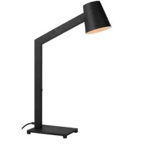 Image of Lucide MIZUKO - Desk Lamp - 1xE14 - Black