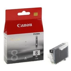 Image of Canon CLI8 Black Ink Cartridge