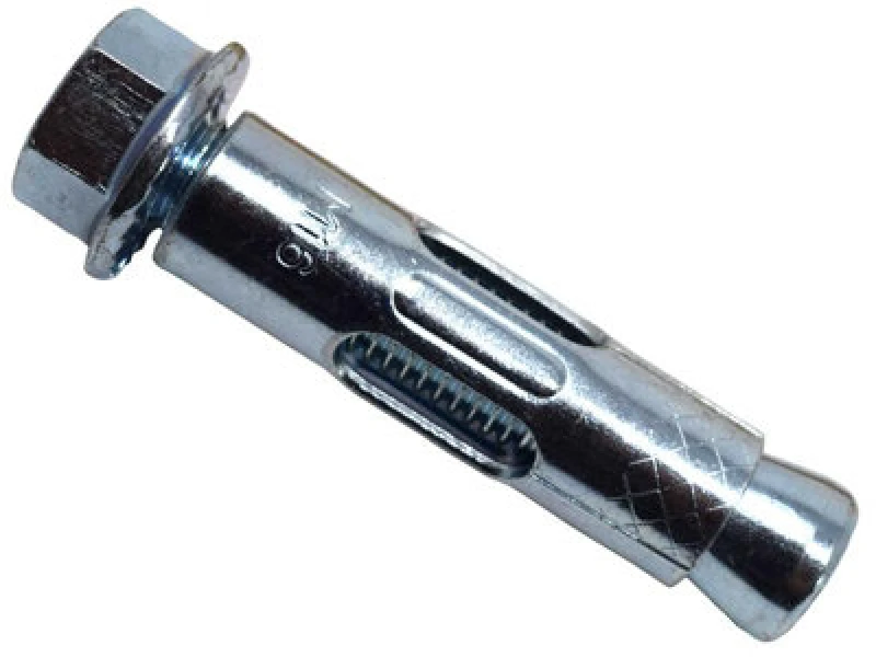 Image of Masonmate M16 X 65mm Hex Nut Sleeve Anchors - Durable 25 Pack For Concrete And Masonry Projects