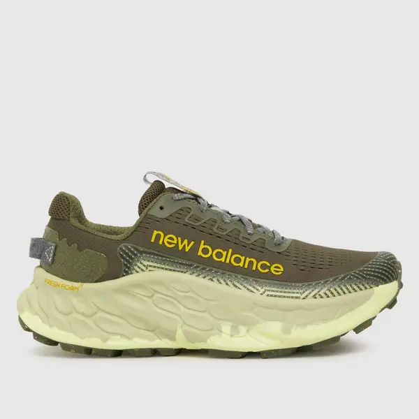 Image of New Balance fresh foam x more trail v3 trainers in khaki