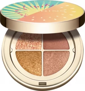 Image of Clarins Ombre 4 Colour Eye Palette 4.2g Golden Hour Gradation