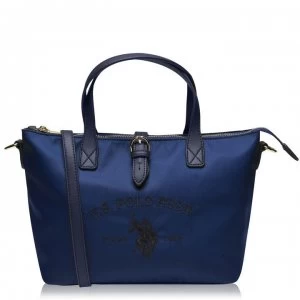 Image of US Polo Assn Small Tote Bag - NAVY 212