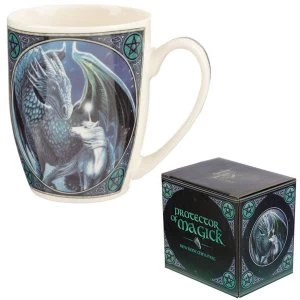 Image of Lisa Parker Protector of Magick Dragon New Bone China Mug