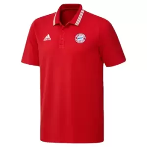 Image of 2022-2023 Bayern Munich DNA Polo Shirt (Red)