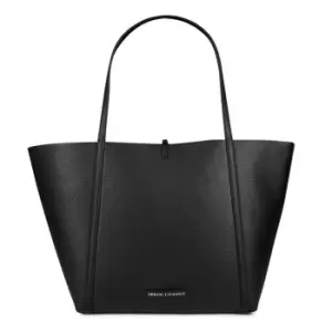 Image of Armani Exchange Reversible Tote Bag - Brown