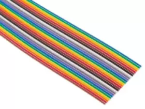 Image of 3M 26 Way Unscreened Flat Ribbon Cable, 33.02mm Width, Series 3302, 30m