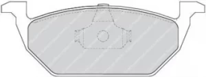 Image of Ferodo FDB1094 Brake Pad Set Front Axle Premier Car