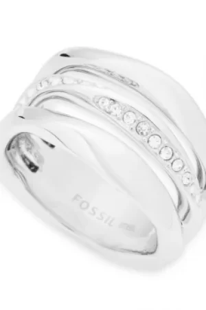Image of Fossil Jewellery Ring Size L.5 JEWEL JF01147040505