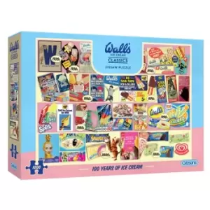Image of Gibsons 100 Years of Walls Ice Cream 1000 Piece Jigsaw Puzzle