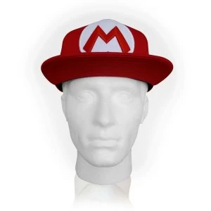 Image of Nintendo - Mario Symbol Unisex Size Adjuster Cap - Red