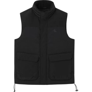 Image of Calvin Klein Jeans Ripstop Vest - CK Black BEH