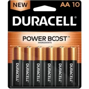 Image of Duracell Plus Power AA Alkaline Battery Pack of 10 MN1500B10PLUS