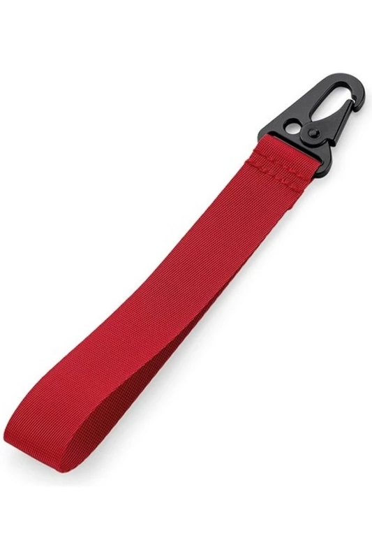 Image of Bagbase Key Clip in Red Red Unisex One Size