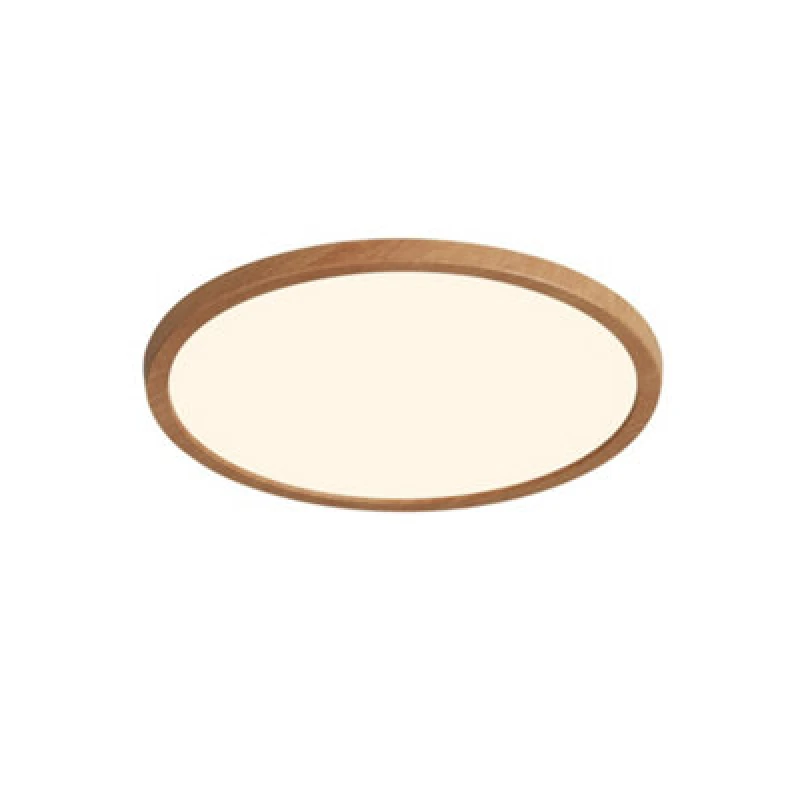 Image of Nordlux Oja Plastic Ceiling Light 3-Level Dimming Brown,mains Led