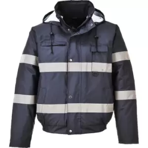 Image of Oxford Weave 300D Class 3 Iona Lite Bomber Jacket Navy M